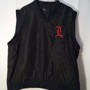 Acuity Pullover Vest Jacket Mens XL Sleeveless Logo Pockets Black